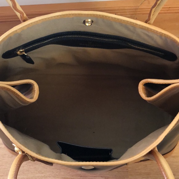 Rubinacci Napoli Black and Tan purse - Picture 5 of 7